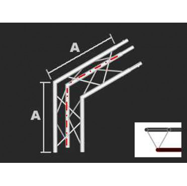 T100 3-PUNKT ECKE 2-WEG 120°