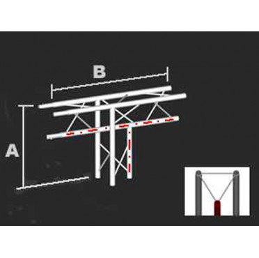 T100 3-PUNKT T-STÜCK 3-WEG