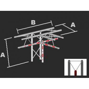 T100 3-PUNKT KREUZ 4-WEG