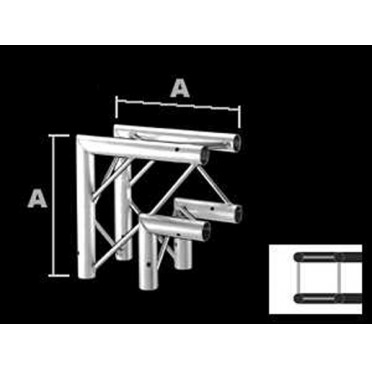 T200 4-PUNKT ECKE 2-WEG 90°