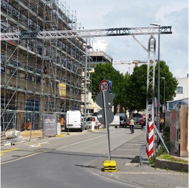 Kabelbrückensystem Variabel Stütze 5,08 m, für IBC