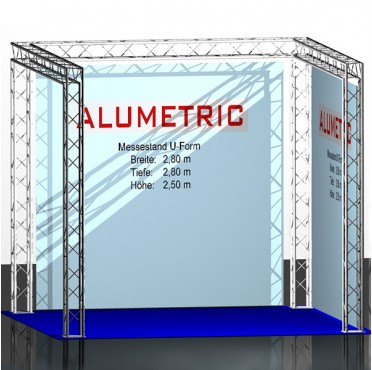 Q100 MESSESTAND U-FORM