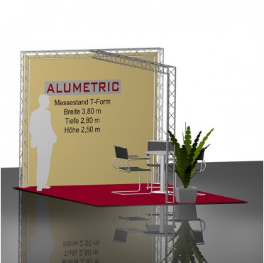 T100 MESSESTAND T-FORM