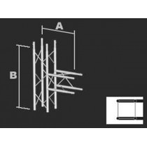 T100 4-PUNKT T-STÜCK 3-WEG