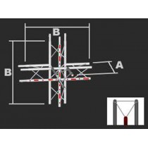 T100 3-PUNKT KREUZ 5-WEG