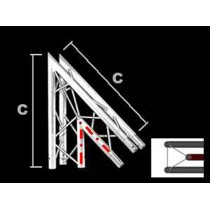 T200 3-PUNKT ECKE 2-WEG 45°