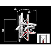 T200 3-PUNKT ECKE 4-WEG LINKS