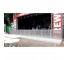 Stage Barrier Aluminium 108 cm mit Sicherheits Pla